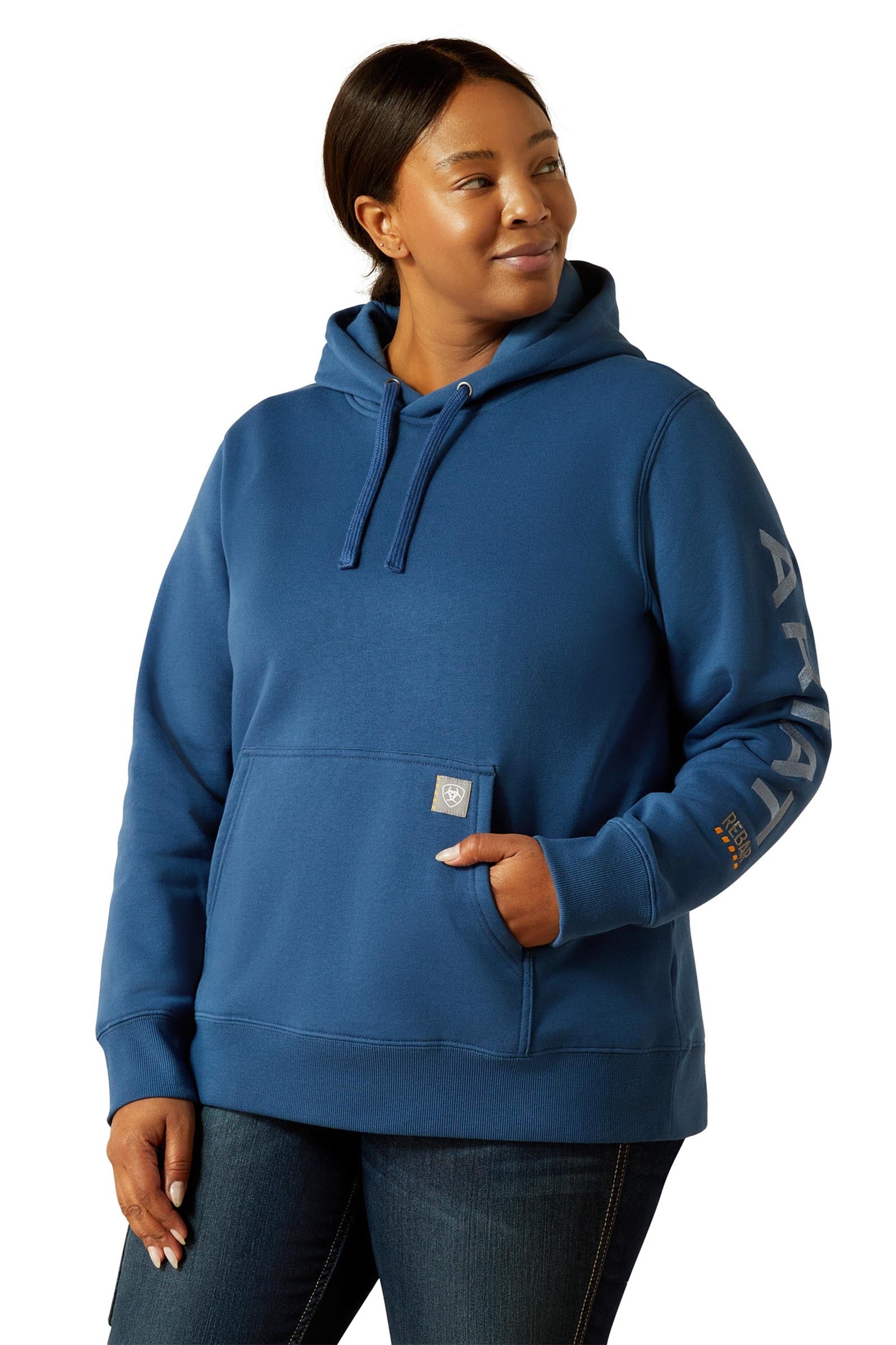 Ariat Rebar Graphic Hoodie, dam Damridkläder