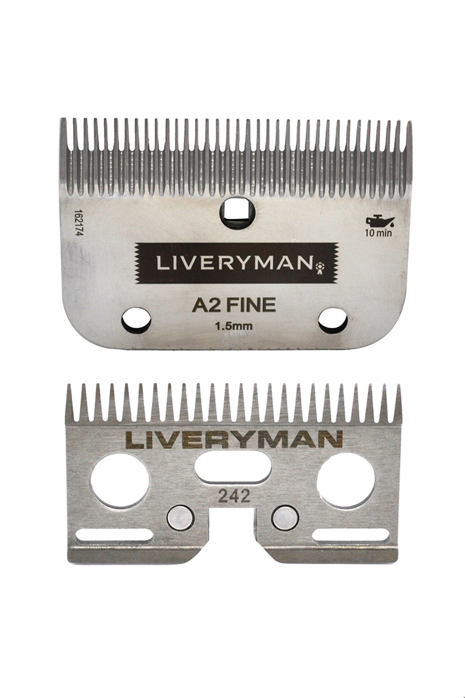 Liveryman A2 Blade Set Cutter & Comb Fine, 1.5 mm Klippning & trimning