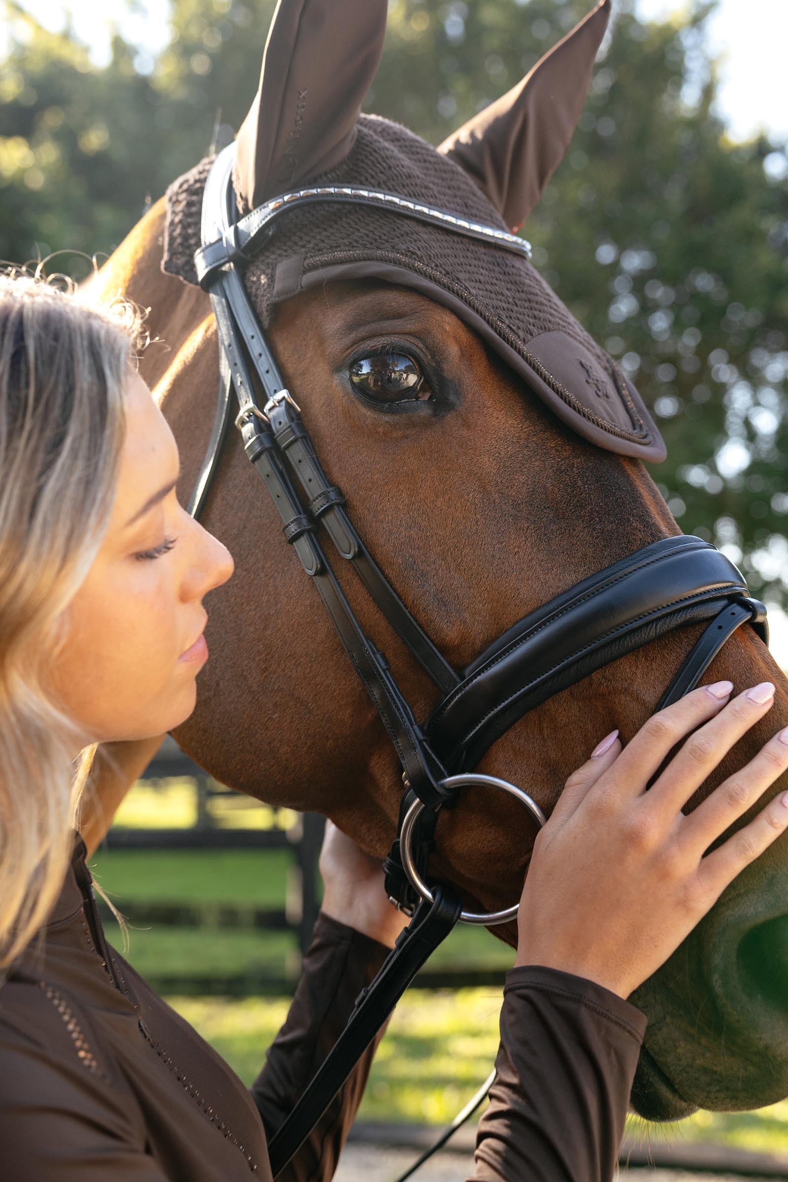 LeMieux Brilliance Fly Hood Saddle Pads