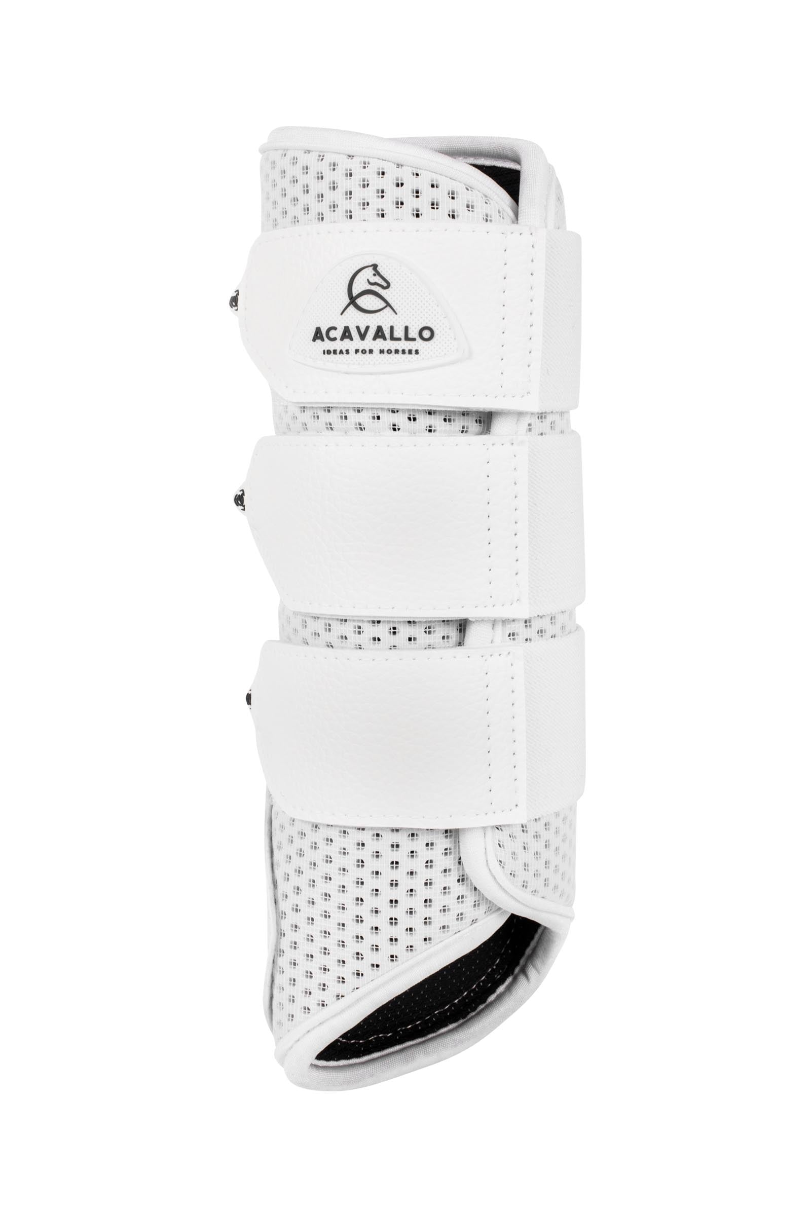 Acavallo Neoprene Brushing Boots, Hind Leg Protection & Hoof Protection for Horses
