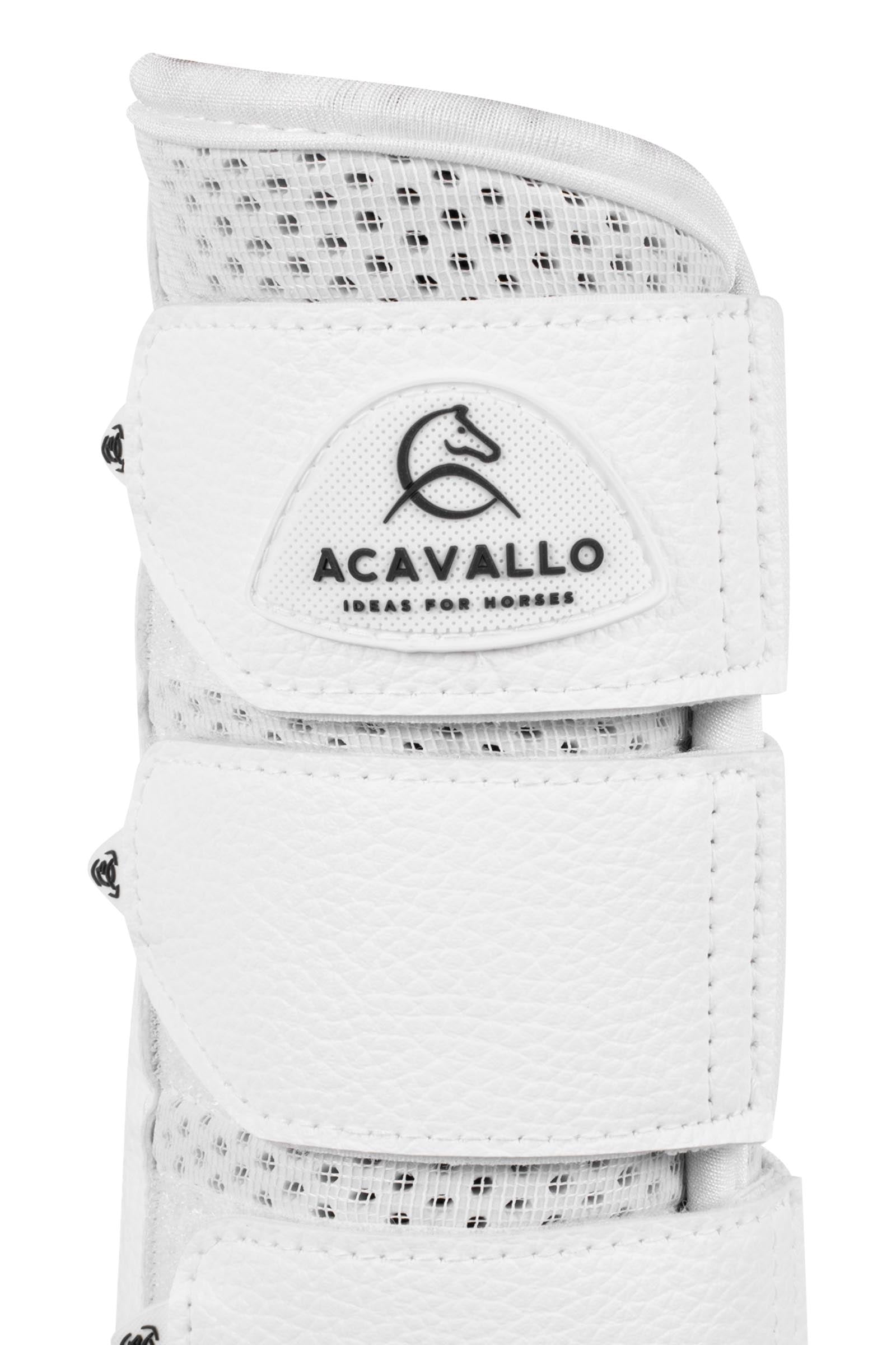Acavallo Neoprene Brushing Boots, Hind Leg Protection & Hoof Protection for Horses